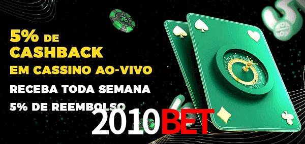 Promoções do cassino ao Vivo 2010bet